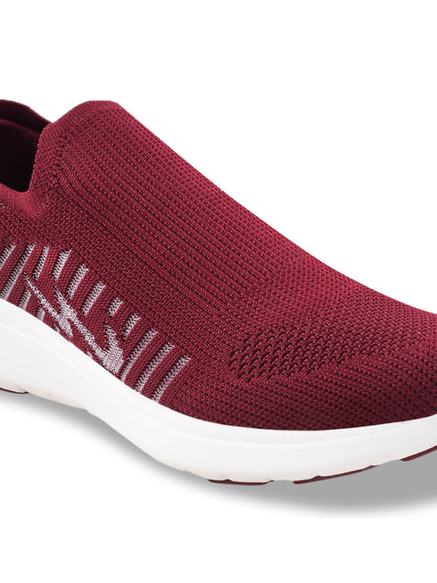 RAY Maroon Men's Walking Shoes